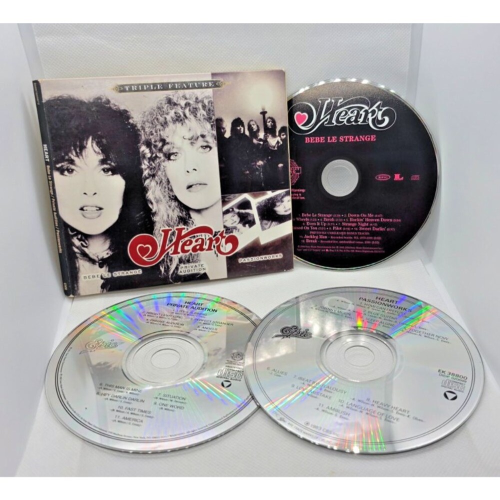 Triple Feature by Heart (CD, 2011)